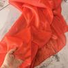 Lily Satén Pequeño Brisa Organza Satén con Brillo Lazo Lolita Hanfu vestido Tela Tarjeta de Color en stock