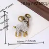 Colección de Año Nuevo 2026: Broche de Cordero del Zodiaco Dorado, un pasador elegante y con estilo para mujer, perfecto como accesorio o regalo de Año Nuevo