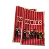 Suministros para fiesta temática de juego en el mundo virtual de Roblox transfronterizo banderín de arrastre vaso de papel charola de papel servilleta mantel