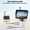 Cámara de Visión Nocturna Inalámbrica Wifi para Teléfono Móvil de 4.3/7 Pulgadas, Grabación de Video HD para Autobuses y Camiones Grandes y Medianos