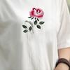 Bolsa de material para bordado DIY feito à mão Bordado Lu T-shirt para casal auto-bordada calça de manga curta presente criativo bordado