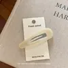 Clip para el pelo Ins coreano nuevo de gelatina colorido con forma de gota de agua BB Pinza para flequillo Pinza lateral Accesorio para el pelo versátil