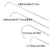 Herramienta de costura DIY manual máquina de abalorios con cuentas enhebrador herramienta aguja para abalorios de apertura manual