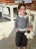 Ropa para niños Weimu conjunto de otoño para niñas nuevo conjunto de principios de otoño para niños suéter de punto camiseta pantalones ropa de bebé niña clase A