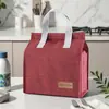 Bolsa Térmica Conveniente para Marmita, Bolsa Térmica de Grande Capacidade, Bolsa de Almoço para Trabalhadores de Escritório, Bolsa Térmica de Alumínio, Bolsa de Gelo para Uso Externo