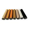 Suministros del Fabricante Tubo Hexagonal de Aluminio, Tubo Hexagonal de Aluminio con Textura de Madera Pintura de Fluorocarbono, Pared Cortina Divisoria de Estilo Tubo Cuadrado Hexagonal