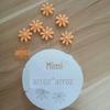 DIY pequeno Zou crisântemo forma de bolo forma bolo molde molde vela aromaterapia molde chocolate líquido molde de silicone