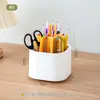 Caja de Almacenamiento BNBS para Herramientas de Costura del Hogar con Tapa, Compartimentada, Compacta y que Ahorra Espacio, Caja de Escritorio
