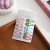 Pasador de pinza de mariposa de gota de agua colorido para niños Pinza BB para niñas Flor de metal Pinza lateral para flequillo Pinza para bebé en la parte posterior de la cabeza