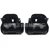 Adecuado para 19-24 Chevrolet Silverado GMC Sierra 1500 marco de cabeza de punta de escape negro