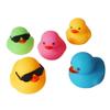 Gafas de sol de patito amarillo accesorios de diadema de pato social tienda de té de leche mini barrio No. 8 accesorios de gafas de pato