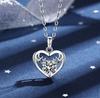 Colgante de diamantes Yilu has you, collar de plata de ley s925 chapado en 1 quilate para mujer, con múltiples combinaciones, de lujo, al por mayor