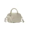 Bolsa Premium Feminina 2026 Novo Estilo Bolsa de Ombro Único Transversal Moda Versátil Pequena Quadrada Bolsa Bowling Almofada