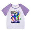 2023 Crianças Verão Novo Terno Meninos e Meninas Bebê Calças Quentes Manga Curta Camiseta Shorts Casual Esportes Conjunto Infantil de Duas Peças