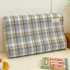 Funda de Almohada de Algodón Lavado con Látex 40X60 Par de Fundas Protectoras para Almohada Viscoelástica 30X50 Funda de Almohada Especial para Niños