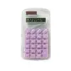 Calculadora Portátil Transparente Colorida Mini Macaron Linda de Mano Pantalla Simple de 8 Dígitos Regalo Promocional