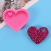 Molde de silicona para llavero con forma de oso de amor, tamaño hueso de palma, mariposa redonda, colgante de aromaterapia para coche con forma de gota de goma