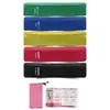 Mini Bandas de Resistência de Crochê Bandas de Puxar para Yoga Bandas Elásticas Fitness Conjunto de Bandas para Glúteos