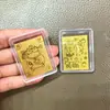 Pegatinas para Teléfono Chapadas en Oro, Regalos de Año Nuevo de Oro Puro, Pegatinas Doradas que Atraen la Riqueza, Pegatinas para Teléfono del Año del Caballo, Pequeños Regalos