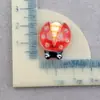 Accesorios de Animales de Resina con Lentejuelas Insecto Mariquita Caracol Libélula Pegamento Cremoso Funda de Teléfono Charms para Zapatos DIY Decoraciones para Zapatos