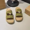 Pantuflas Estilo Birkenstock de Suela Gruesa con Doble Correa para Mujer, Moda Verano 2026, Versátiles, Antideslizantes, Sandalias de Deslizamiento Fácil con Velcro Mágico