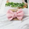 Nuevo Cuero Lazo Accesorios para el Cabello Horquilla Elegante PU Hecho a Mano Pinza Pico de Pato Cabello Roto de Niña Flequillo Clip Lateral Clip