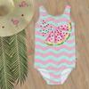 Traje de baño de una pieza para niñas estilo ins coreano, lindo de princesa para bebé, traje de baño para niña, ropa de surf para niños estilo coreano, moderno