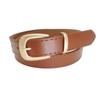 Estilo coreano cinto feminino all-match casual decorativo cinto de estudante cinto fivela de pino estilo coreano simples moda comércio exterior faixa marrom para as mulheres
