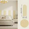 Adesivos de Parede Macios 3D Autoadesivos Anti-Colisão Transfronteiriços para Decoração de Quarto/Sala de Estar/Hall de Entrada, Fácil Instalação DIY