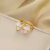 Anillo Ladrillo de Diseño Nicho de Alta Gama Lujo Accesible para Mujer Moda Europea y Americana Creativo Zirconia Chapado en Oro Anillo Abierto Ajustable