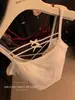 Camisola Corta Sin Costuras Spice Girls Ropa de Verano para Niñas Ajustada que Resalta la Figura Corporal con Almohadilla en el Pecho Espalda Bonita Top Versátil
