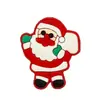 Parche de Muñeco de Nieve Navideño Pequeño de Dibujos Animados de Goma Blanda de PVC Decoración DIY para Zapatillas, Accesorios para Fundas de Teléfono y Accesorios para Zuecos