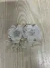 Original antigo bonito imitação pérola galho de árvore camélia diy feito à mão pulseira de dama de honra grampo de cabelo acessórios de cabelo material atacado