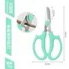 Tijeras de podar de acero inoxidable al por mayor, Tijeras para flores de floristería, Herramientas de poda para jardín y bonsái, Cortadores de ramas, Tijeras florales
