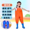 Macacão Impermeável Infantil com Suspensórios para Jardim de Infância, Galochas para Caminhada na Praia, Macacão Completo de Verão para Caminhada na Praia, Meio Corpo Li Zhiyou