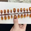 Miçangas de Vidro Olho de Gato Fluorescentes Feitas à Mão Para Unhas Usáveis Miçangas de Vidro para Unhas High-End Versátil Clareamento Removível Novo Estilo