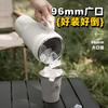 SITARAYURI taza acosadora de hielo de gran capacidad para oficina con popote, taza de café fría y dura portátil, termo de doble bebida