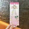 Tendencia de Moda Mariposa de Cristal con Cuentas Cadena para Teléfono Móvil Llavero Colgante Exquisito para Bolso Cadena para Colgar Teléfono Móvil Regalo Venta al por Mayor