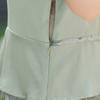 Vestido de Moda para Madre Vestido Ajustado Adelgazante Largo Medio para Mujeres de Mediana Edad y Mayores Verano Nuevo Vestido Falso de Dos Piezas