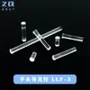 Diâmetro 3/3,5/4mm Coluna Guia de Luz de Cabeça Plana Tubo Emissor de Luz LED com Entalhe Coluna de Fonte de Luz de PC de Alta Transparência Llp