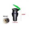 Fabricante 6 Pontos 1 Polegada Dispensador Rápido de Água Haste de Extração de Água para Gramado Válvula de Água de Plástico para Jardim Haste Chave para Aspersor