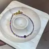 Pulseira de Contas em Forma de Cobra de Ametista Novo Estilo Chinês Retro Versátil Design de Nicho Elegante Joia de Mão para Mulheres