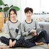 Conjunto de ropa interior de algodón para adolescentes 22 nuevo primavera y otoño cálido para el hogar ropa infantil ropa interior para niños grandes otoño ropa de otoño pantalones de otoño venta al por mayor