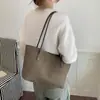 Bolso de hombro de moda de alta gama transfronterizo 2026, gran capacidad, bolso tote versátil, elegante conjunto para el día a día