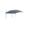 Cobertizo de Estacionamiento de Aleación de Aluminio Patio de Villa Exterior Cochera de un Lado Tablero de Resistencia Toldo Aislante Parasol Soporte Transfronterizo