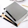 Caderno A5/B5 Superfície Macia Produção de Cadernos e Papelaria de Produção Encadernação com Cola Registro de Aluno Diário Impressão