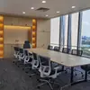 Conjunto de Mesa e Cadeira para Funcionário, Mesa de Escritório Moderna Minimalista, Mesa de Computador para Escritório, Mesa Pequena para Funcionário