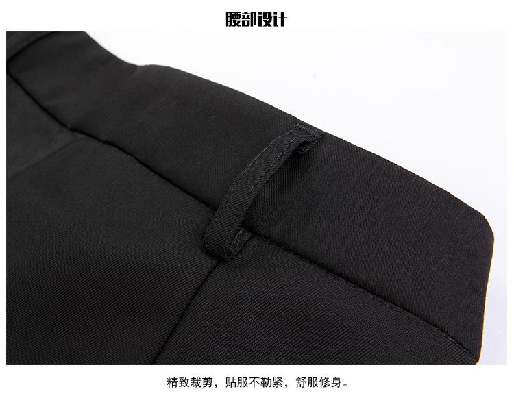 (西裤)女黑灰色斜纹WSM322_16