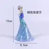 Decoração de Bolo de Aniversário Branca de Neve Ornaments Belle Frozen Elsa Sereia Fantasia Toppers