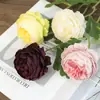 Peonía Simulada de Cabeza Única Decoración de Mesa de Comedor para Sala de Estar Arreglo Floral Ramo Decoración del Hogar Accesorios Florales Flores Artificiales Nuevas Venta al por Mayor